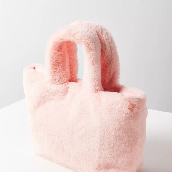 Urban Outfitters Faux Fur Mini Tote Bag (My Bag is Black) - Picture 2 of 6